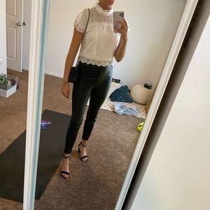 Faux leather Leggings